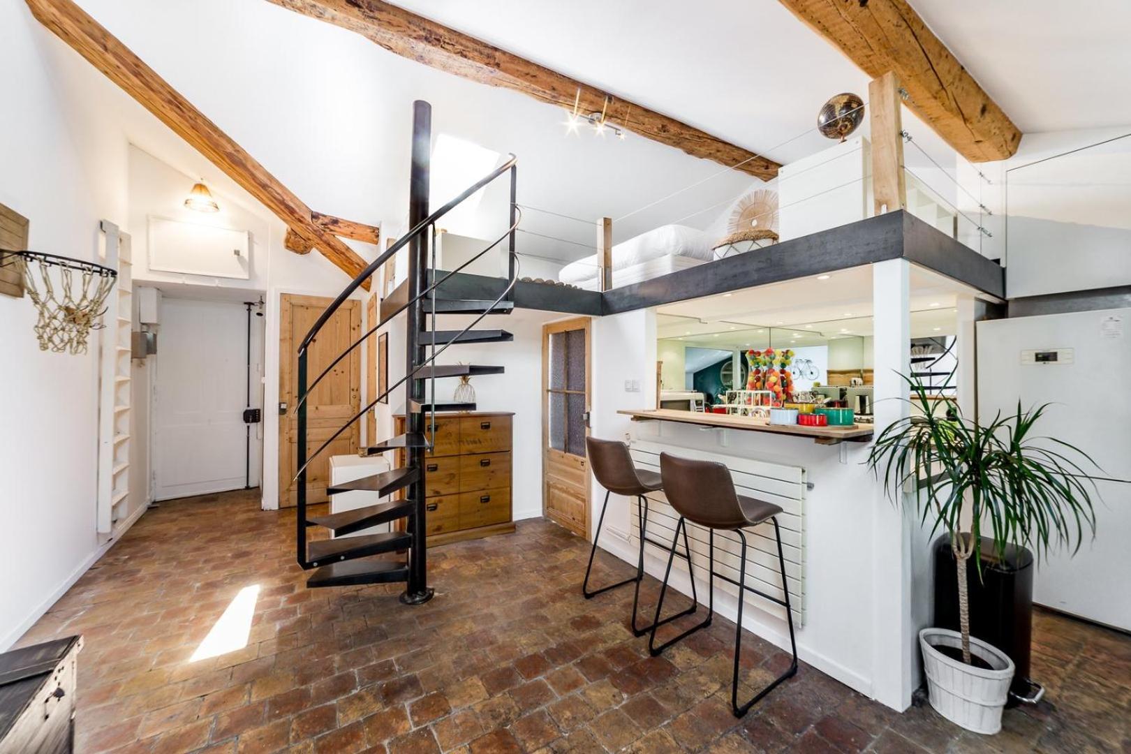 Апартаменты Le Loft Des Artistes De La Croix-Rousse Ail Лион Экстерьер фото