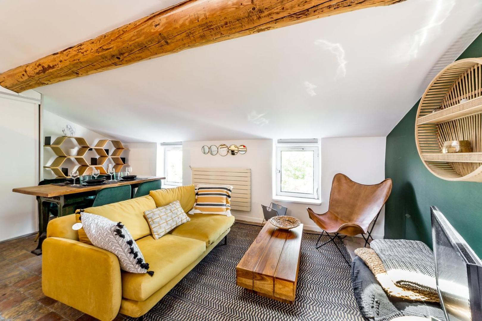 Апартаменты Le Loft Des Artistes De La Croix-Rousse Ail Лион Экстерьер фото